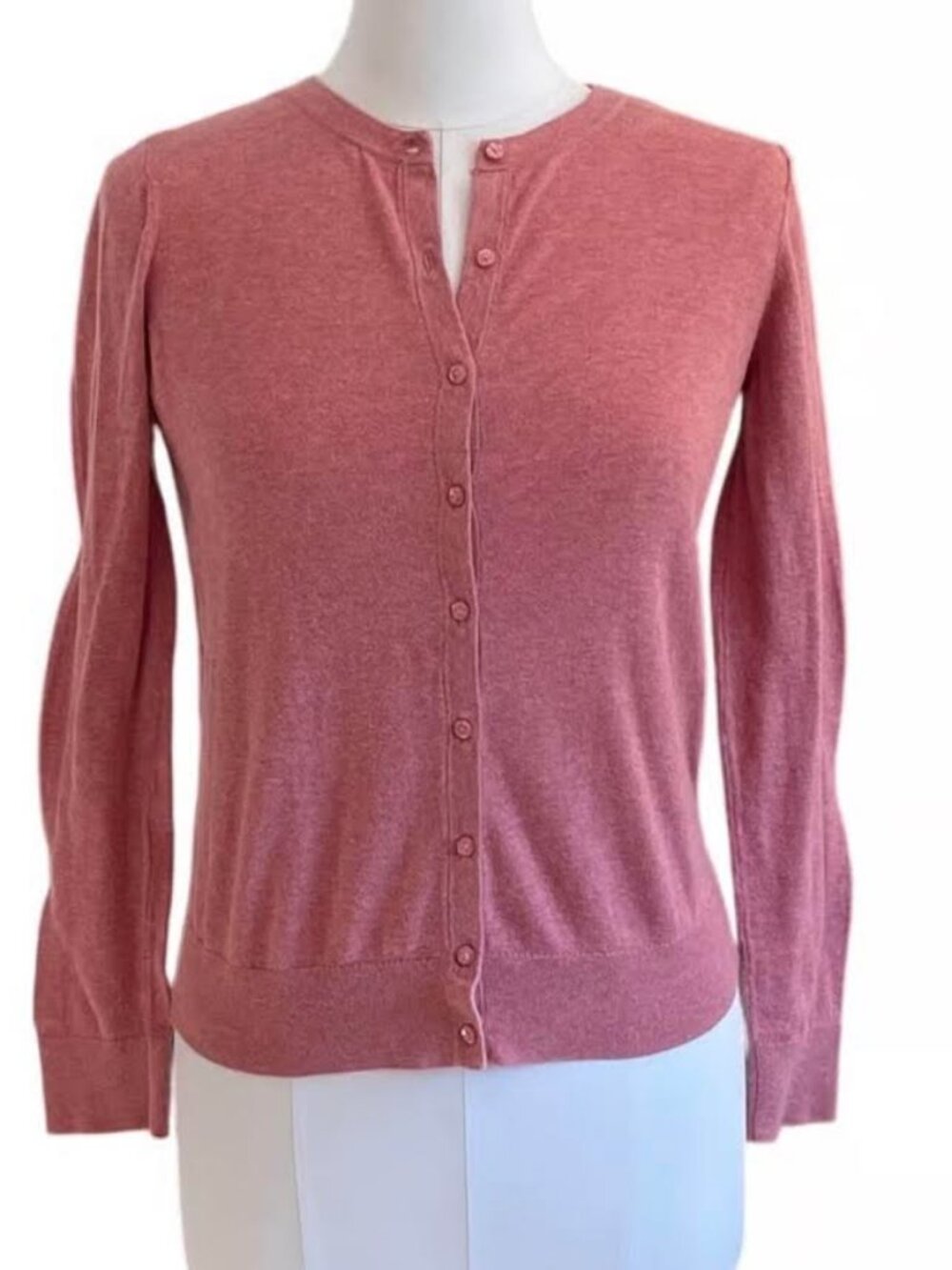 LOFT Pink Cardigan Sweater SIZE S